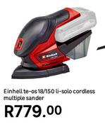 Einhell TE-OS 18/150 Li-Solo Cordless Multiple Sander