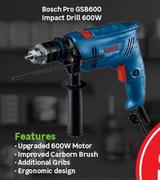Bosch Pro GSB600 Impact Drill 600W