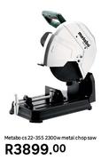 Metabo CS 22-355 2300W Metal Chop Saw