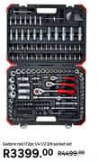Gedore Red 172 Pc 1/41/23/8 Socket Set