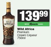 Wild Africa Premium Cream Liqueur-750ml