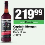 Captain Morgan Original Dark Rum-750ml