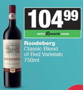 Roodeberg Classic Blend Of Red Varietals-750ml