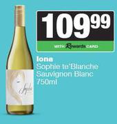 Iona Sophie te'Blancho Sauvignon Blanc-750ml