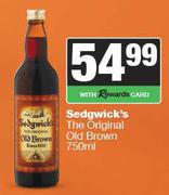Sedgwick's The original Old Brown-750ml