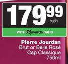 Pierre Jourdan Brut Or Belle Rose Cap Classique-750ml Each