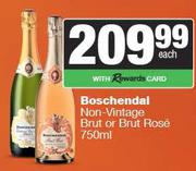 Boschendal Non-Vintage Brut Or Brut Rose-750ml Each