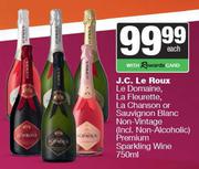 J C Le Roux Le Domaine,La Fleurette,La Chanson/Suvign Blanc Non-Vintage Premium Sparkling Wine-750ml
