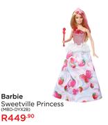 Barbie Sweetville Princess MBD-DYX28