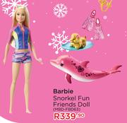 Barbie Snorkel Fun Friends Doll MBD-FBD63