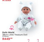 Dolls World 38cm Little Treasure Doll