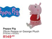 Peppa Pig 25cm Peppa Or George Plush PT87262, PT87263