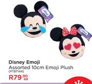 Disney Emoji Assorted 10cm Emoji Plush PT87144-Each