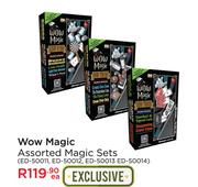 Wow Magic Assorted Magic Sets ED-50011, ED-50012, ED-50013, ED-50014-Each