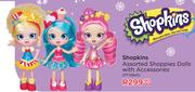 Shopkins Assorted Shoppies Dolls With Accessories PT15843-Each