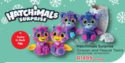 Hatchimals Surprise Giraven & Peacat Twins SM-6037096, SM-6037097-Per Egg