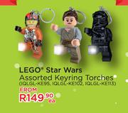 Lego Star Wars Assorted Keyring Torches IQLGL-KE95, IQLGL-KE102, IQLGL-KE113-Each