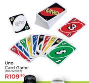 Uno Card Game MG-W2087