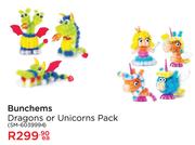 Bunchems Dragons Or Unicorns Pack SM-6039994-Each