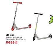 JD Bug 6 Inch Scooter MS-506RED, MS-506BLK-Each