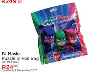 PJ Masks Puzzle In Foil Bag JF-PJ-FOIL
