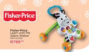 Fisher Price Learn With Me Zebra Walker 