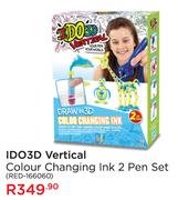 Ido3D Vertical Colour Changing Ink 2 Pen Set