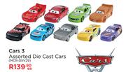 Cars 3 Assorted Die Cast Cars-Each