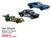 Hot Wheels Basic 3 Pack-Per Pack
