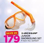 Dunlop Junior Snorkeling Set