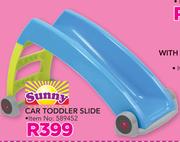 Sunny Car Toddler Slide