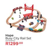 Hape Busy City Rail Set E3730AP22