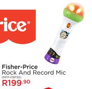Fisher-Price Rock And Record Mic MFP-FBP30