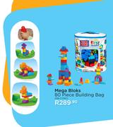Mega Bloks 80 Piece Building Bag MB-CYP67