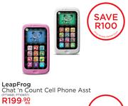 Leap Frog Chat 'n Count Cell Phone Asst PT14681, PT10837-Each
