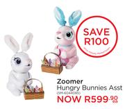 Zoomer Hungry Bunnies Asst(SM-6044085)-Each
