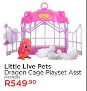Little Live Pets Dragon Cage Playset Asst(PT27638)