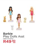 Barbie Play Dolls Asst MBD-DTW45-Each