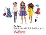 Barbie Fashionista Doll & Fashion Asst MD-FJF67-Each