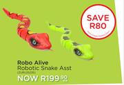 Robo Alive Robotic Snake Asst ZURU25235-Each