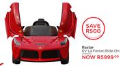 Rastar 6V La Ferrari Ride On PT82700