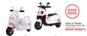 Kitty Or Panda Motorbike Ride On KL-918, KL-6588-Each