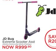 JD Bug Extreme Scooter Asst MS105-5TAYELLOW, MS105-5TAPINK