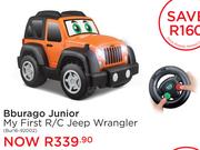 Bburago Junior My First R/C Jeep Wrangler(Bur16-92002)