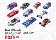 Hot Wheels Basic 10 Car Pack Asst MHW-54886