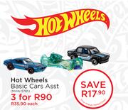 Hot Wheels Basic Cars Asst MHW-5785-For 3 