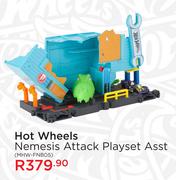 Hot Wheels Nemesis Attack Playset Asst MHW-FNB05