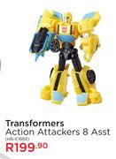 Transformers Action Attackers 8 Asst HB-E1883