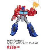 Transformers Action Attackers 15 Asst HB-E1884