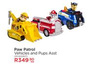 Paw Patrol Vehicles And Pups Asst SM-6022627-Each